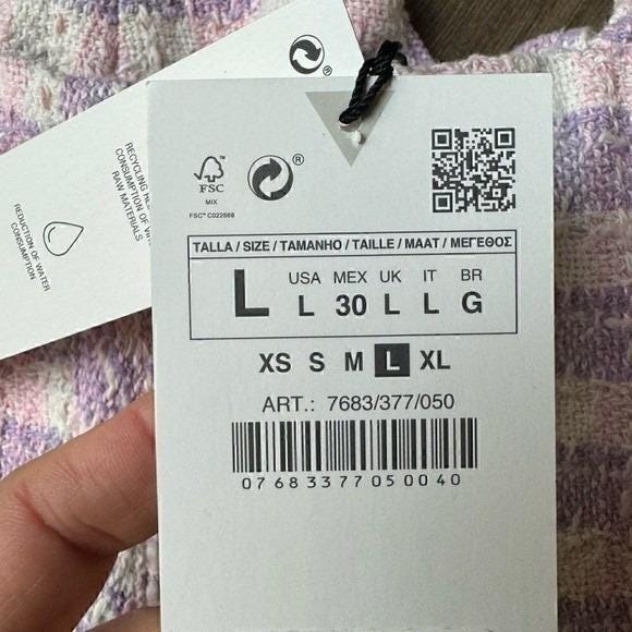 Zara Bustier Top NWT Size L - Picture 10 of 11